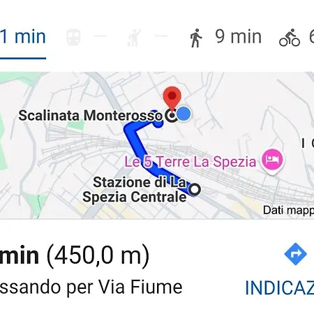 La Wandina Ad Un Passo Dal Centro E Stazione * 斯培西亚